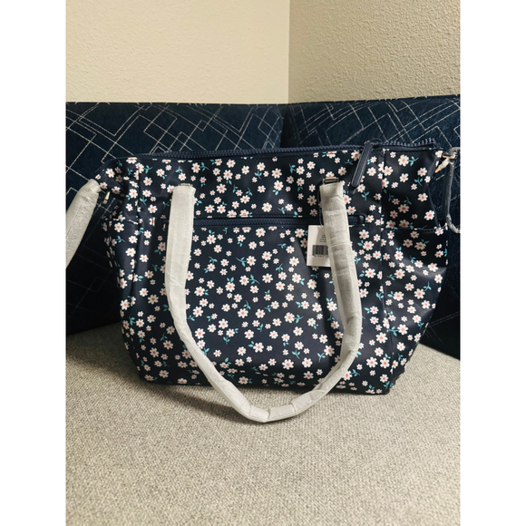 Kate Spade Jae Baby Bag / Diaper Tote – Navy Floral Print | NWT - Picture 2 of 11
